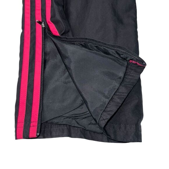 Adidas Y2K Black and Pink Classic Wind Pants Size S - Picture 3 of 7